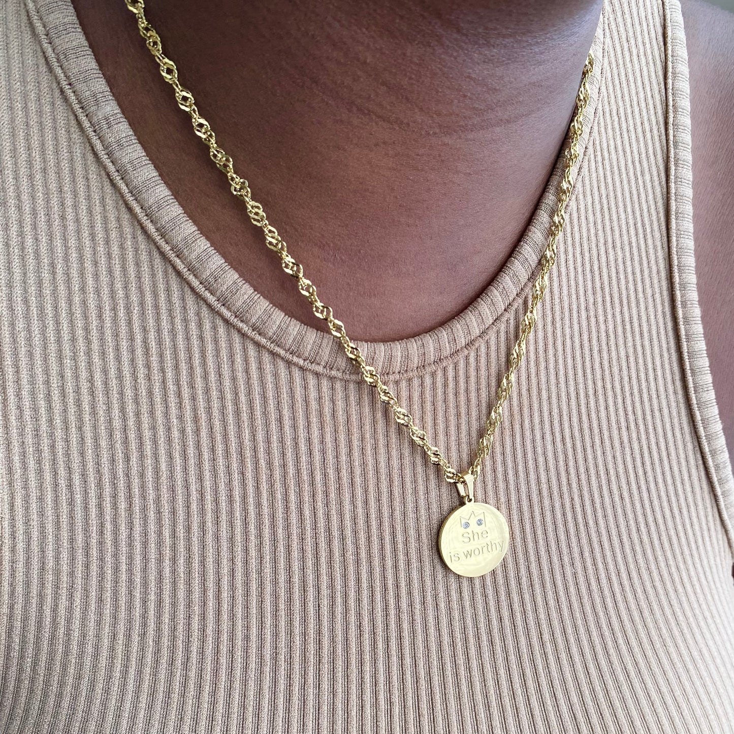SHE IS WORTHY Necklace