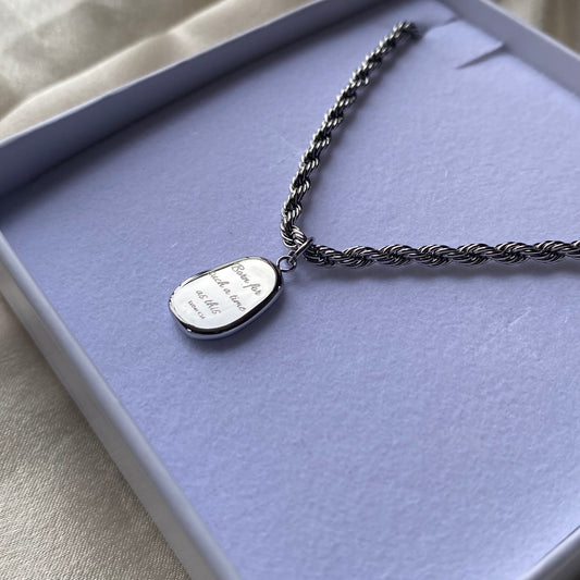 Esther Necklace Silver