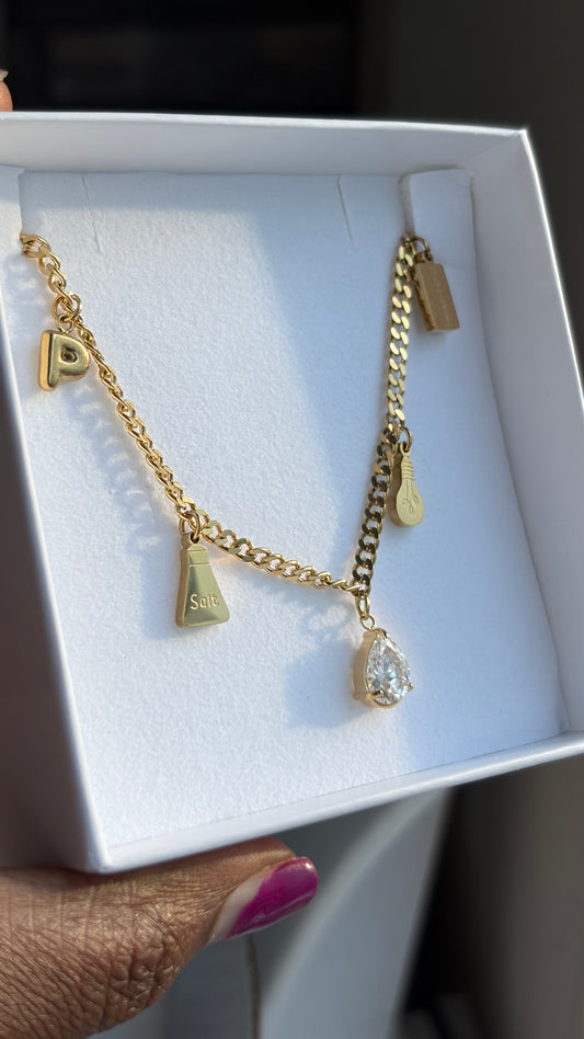 Salt & Light Charm Necklace