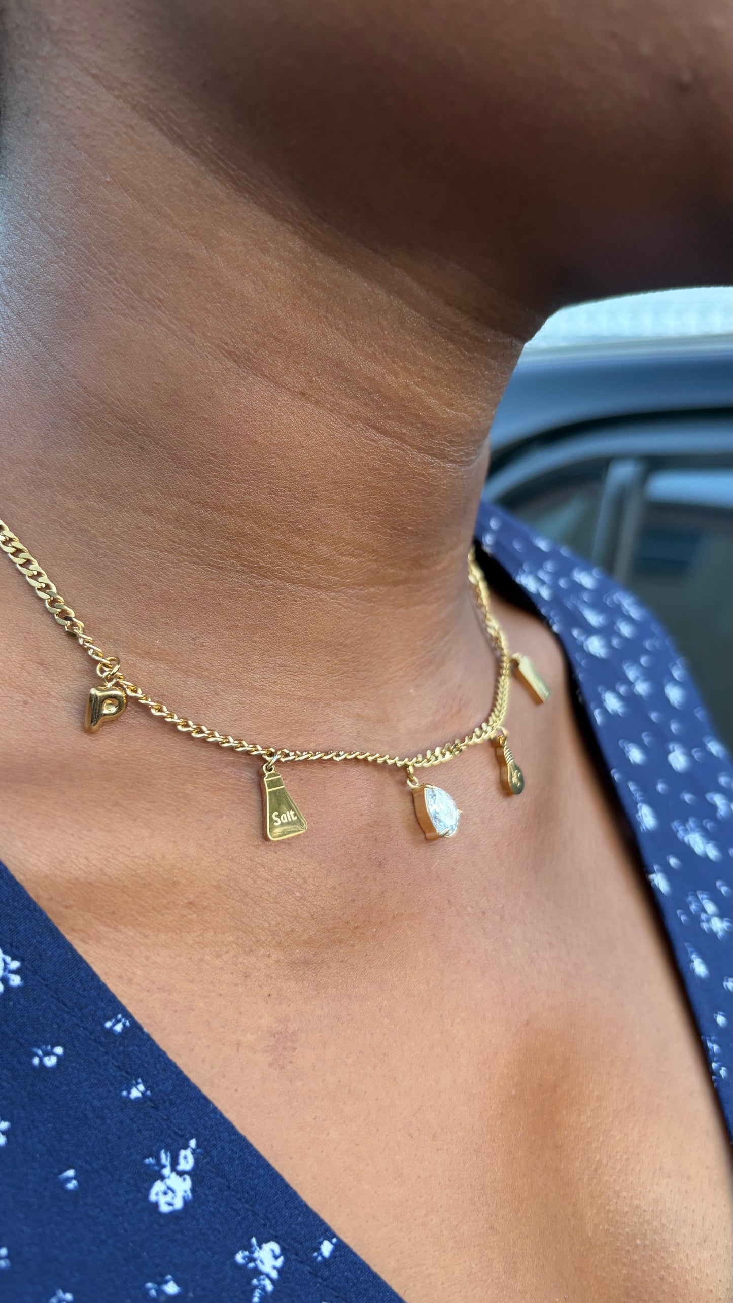 Salt & Light Charm Necklace