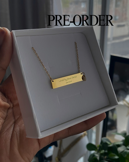 LOVED BY JESUS Necklace
