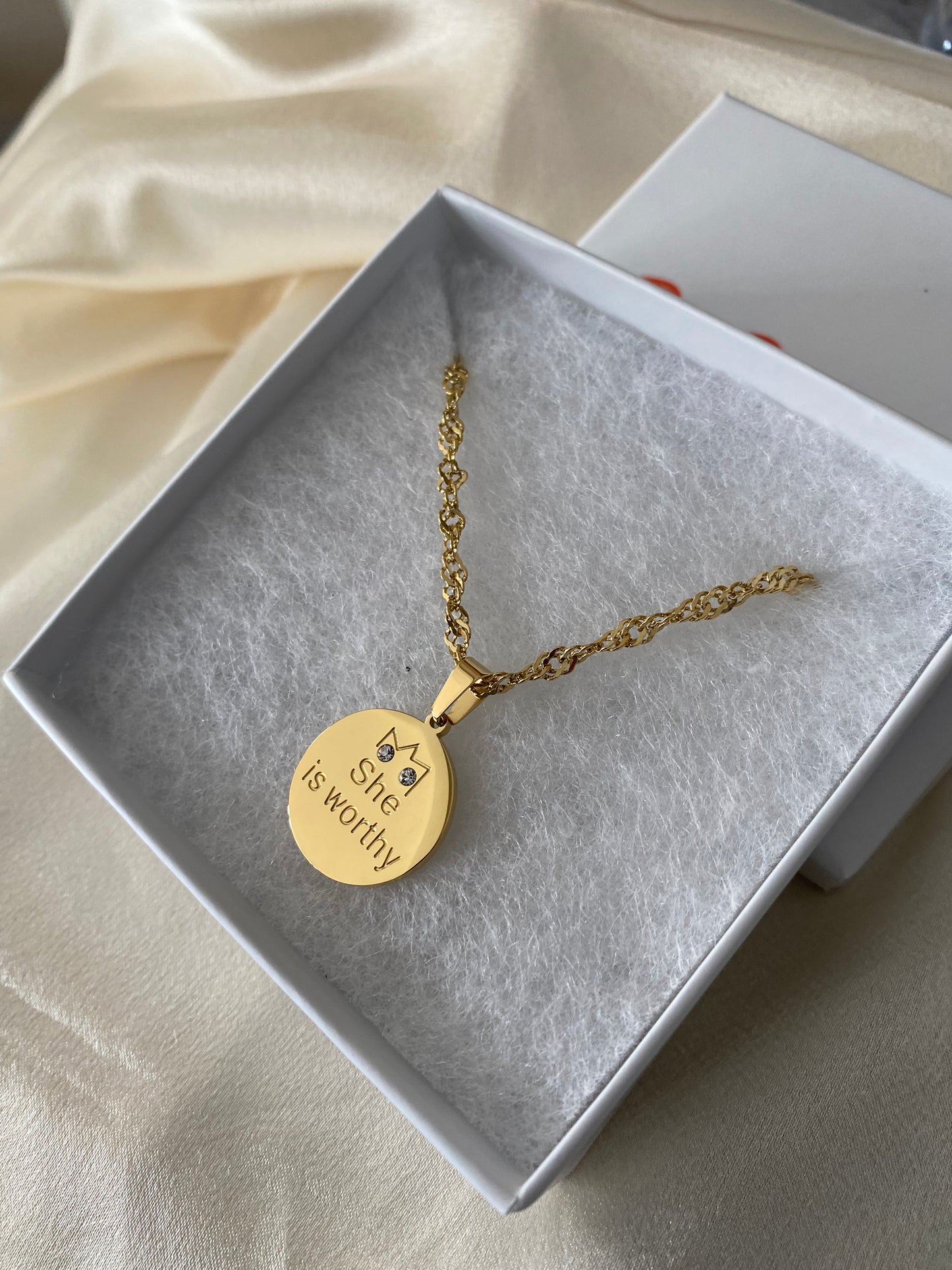 SHE IS WORTHY Necklace